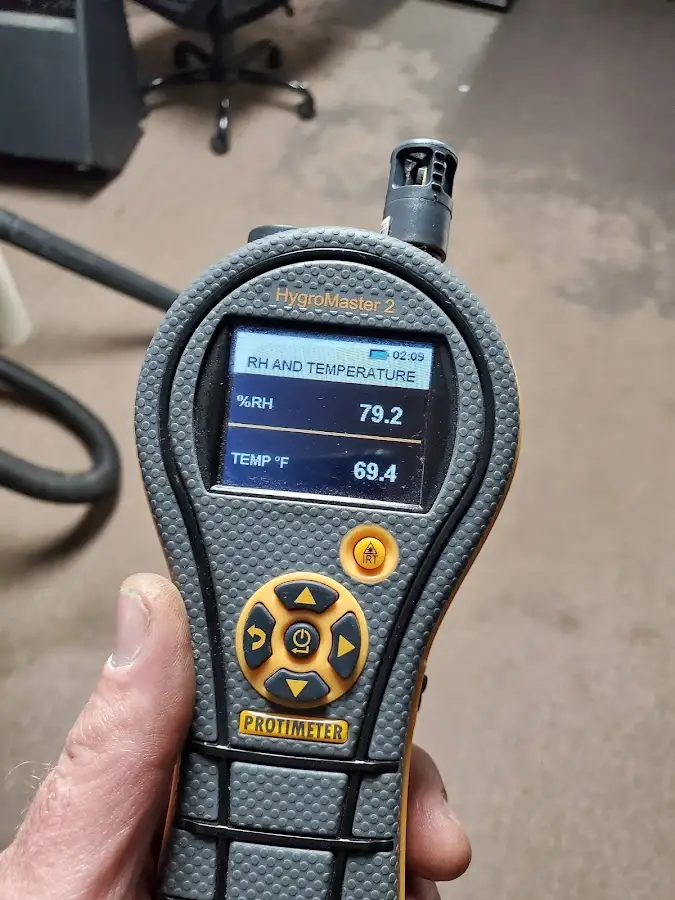 Moisture meter humidity assessment for Fire & Smoke Damage Restoration in Belton