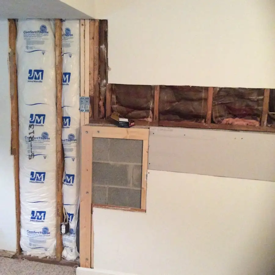 Wall insulation replacement during Odor Removal & Deodorization in Belton